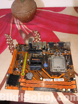 Esonic motherboard with intel dual core cpu